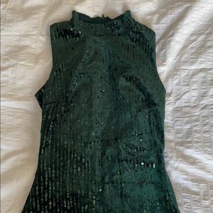 Hunter Green Bodycon Dress